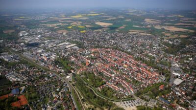 Luftaufnahme Stadt Lemgo