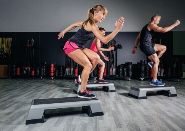 Aerobic und Step Aerobic Trainer
