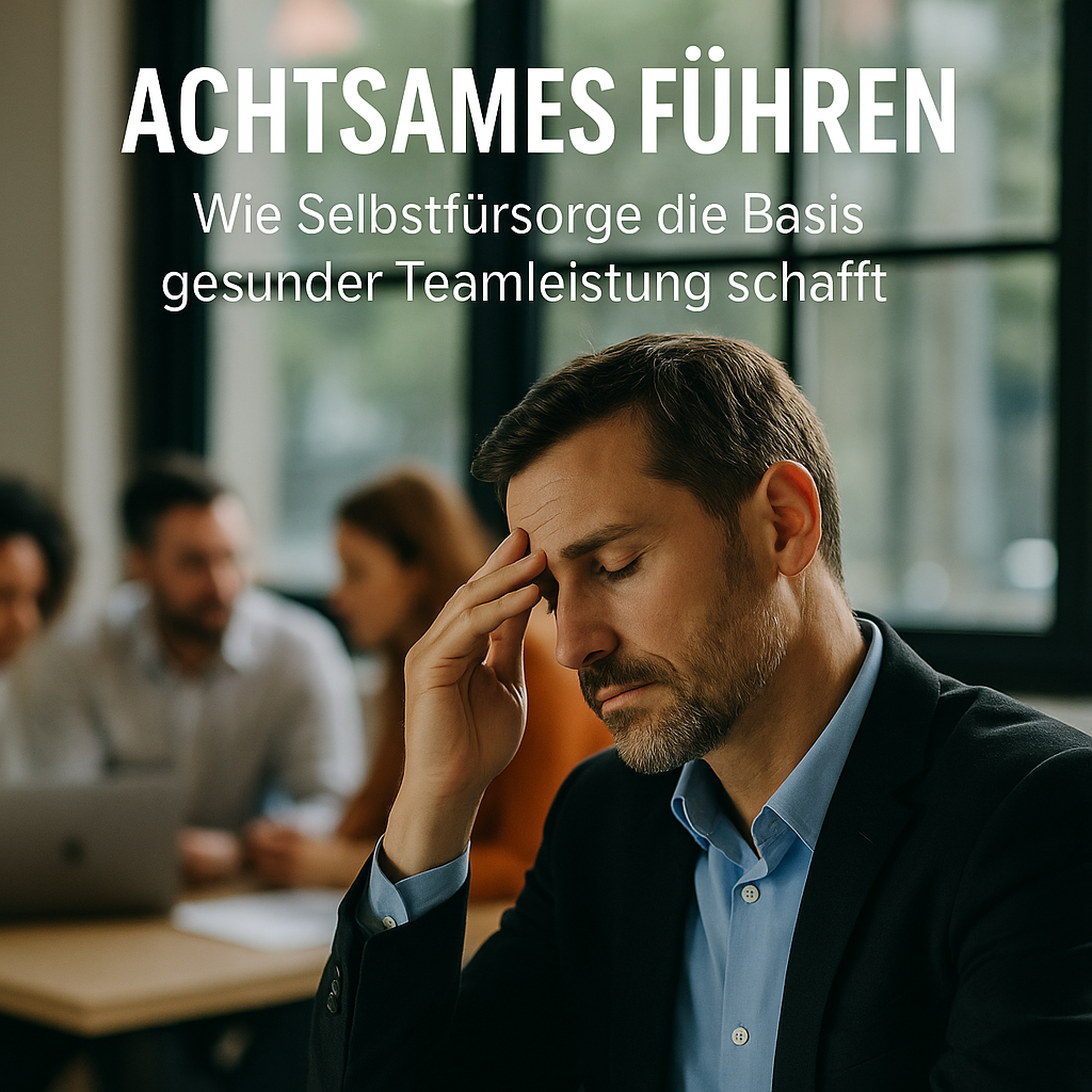 Achtsames Führen – wie Selbstfürsorge die Basis gesunder Teamleistung schafft