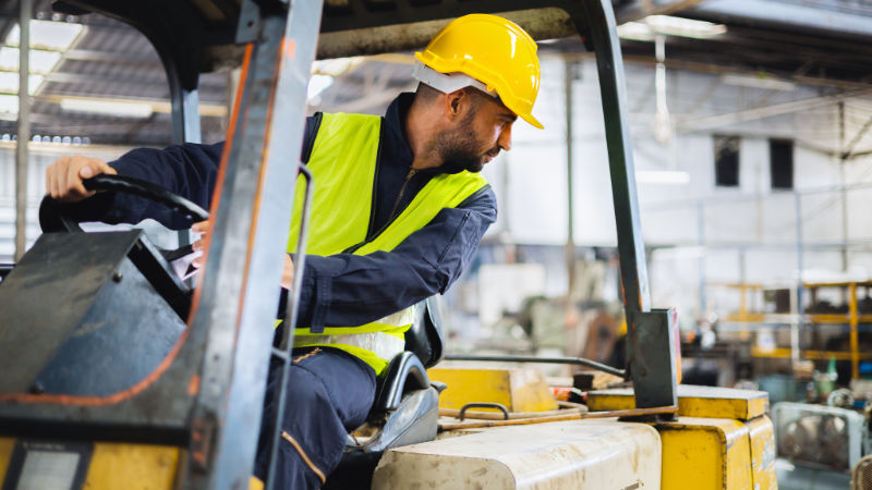 Ergonomie für Gabelstaplerfahrer