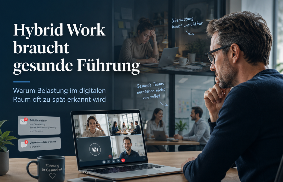 Warum Hybrid Work nicht an der Technik scheitert, sondern an etwas viel Unsichtbarerem