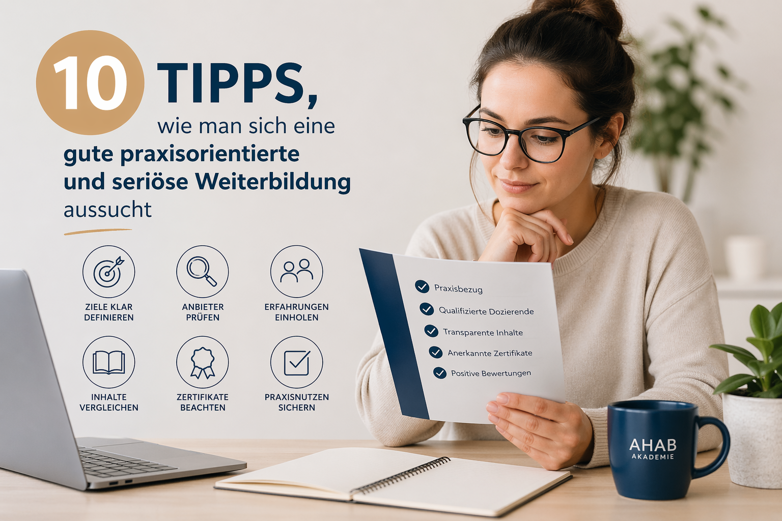 10 Tipps für das Auswählen einer praxisorienterten Weiterbildung