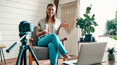 Portrait Of Young Smiling Female Nutritionist In The Consultatio