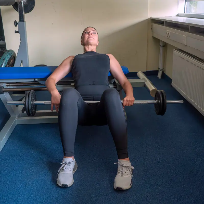 Hip Thrust Mit Langhantel
