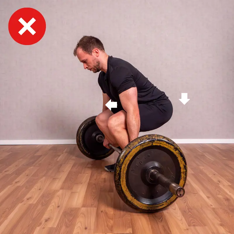 Langhantel Training Die Huefte Startet Zu Tief