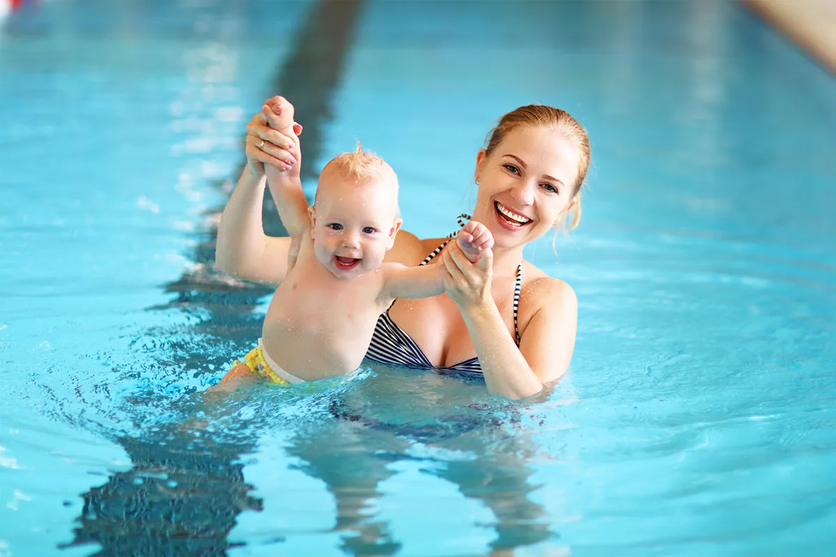 Mit der Ausbildung zum Babyschwimm-Trainer leitest Du zukünftig Deine eigenen Babyschwimm-Kurse.